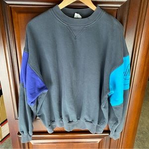 Vintage 80’s Nike crewneck with big spell out and swoosh on sleeve made in U.S.A